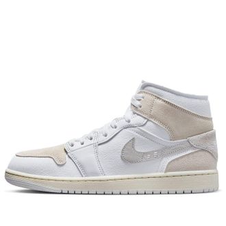Nike Jordan Air Jordan 1 Mid SE Craft Inside Out White Grey DM9652-120