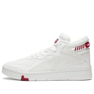 Li-Ning Superwave Mid White Red AGCS323-1
