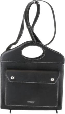 Burberry Pre-owned Vintage Cross Body Bag - Dames - Vintage Schoudertas - Zwart - ONE Size - Vintage