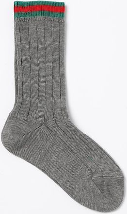 Gucci Calze Web in cotone