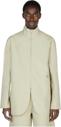 Diomene Jassen - Heren - Zomerjassen - Beige - L - Katoen - Jassen