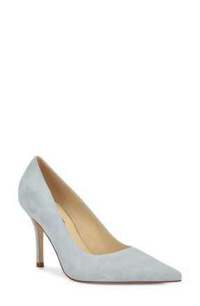 Nine West Gemmha Pointed Toe Pump in Light Blue at Nordstrom, Size 9.5