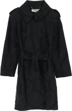 Stella McCartney Trench in lana anni 2010 - Nero
