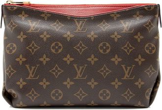 Louis Vuitton Brown Monogram Canvas Pallas Beauty Clutch (Authentic Pre-Loved)