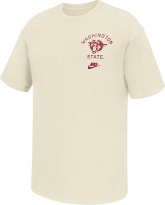 Nike Washington State Cougars Nike Mens Football T-Shirt in White | M11766P395WSTU-SAI