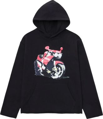 Honor The Gift Felpa Speedbike con cappuccio - Nero