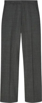 Lardini Pantalone 100% Lana Vergine - Heren - Nette broeken - Grijs - L - Broeken