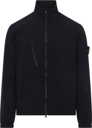 Stone Island S0375 LIGHT SHELL JACKET Size: 3XL, colour: BLACK