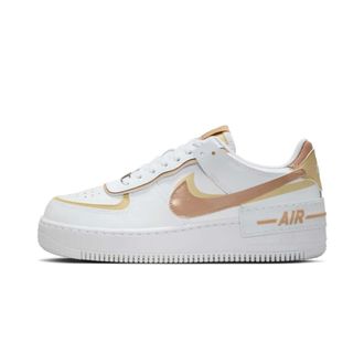 Nike Fitness, Heren, Wit, 42 1/2 EU, Leer, Air Force 1 Shadow