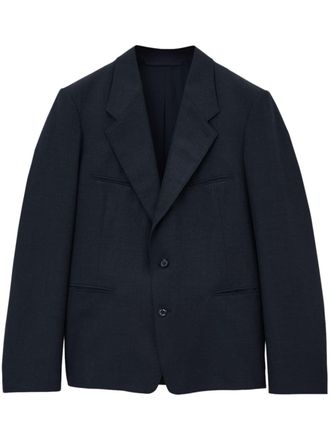 Christophe Lemaire Jack met enkele rij knopen - Zwart