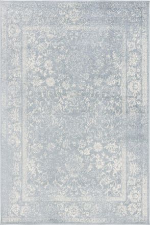 Safavieh Alfombra vintage de polipropileno gris/blanco, 183 x 274 cm