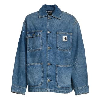 Carhartt Work in Progress Carhartt Wip, Denim Jackets, female, Blue, Size: XS Denim Jacket