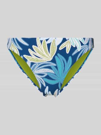 Marc O'Polo Bikini Slip mit Allover-Muster in Blau, Gr&ouml;&szlig;e XL