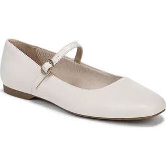 Life Stride Beloved Mary Jane Flat in Cream at Nordstrom, Size 9.5