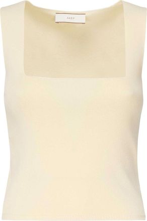 Akep Square Neck Knitted Tank Top