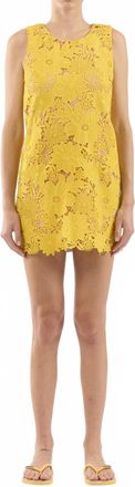 Le Superbe Shifter Dress In Sunflower