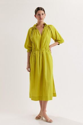 Merlette Shore Dress in Lime at Nordstrom, Size X-Small