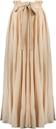 Patou Maxi Skirts, female, Pink, Size: L Maxi Skirt