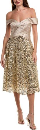 Theia Brandy Sequin Cocktail Dress