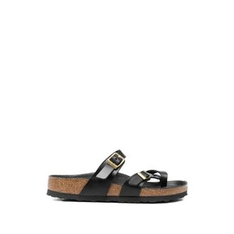 Birkenstock Mayari HEX - Dames - Sandalen - Zwart - 36 EU - Leer - Schoenen
