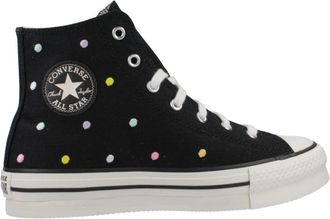 Converse Verhoogde EVA Lift High Top Sneakers - Dames - Sneakers - Zwart - 38 1/2 EU - Schoenen