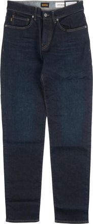 HUGO BOSS Hugo, Straight Jeans, male, Blue, Size: W31 Straight Jeans