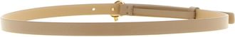 Fabiana Filippi Gold Knot Buckle Belt - Beige