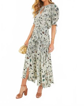 Ulla Johnson Georgina Skirt In Botanical Mist