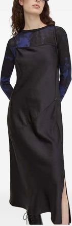 G-Star Abito in raso stile sottoveste - Nero