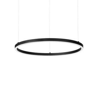 Netlighting Oracle Slim 70cm DALI Dimmable 4000K Round Pendant Black