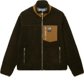 Superdry Mountain Full Zip Fleece - Heren - Fleece jassen - Groen - XL - Polyester - Fitness