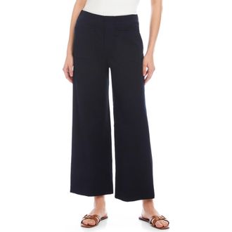 Fifteen Twenty Celia Crop Pants in Midnight Blue at Nordstrom, Size Small