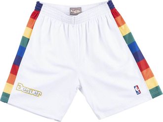 Mitchell & Ness NBA Swingman Shorts Denver Nuggets 1991-92 White SMSHCP18152-DNUWHIT91