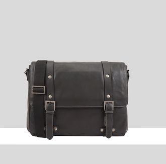 Paul Costelloe Mens Alexander Manbag - Black