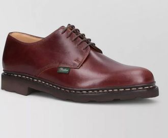 Paraboot leather derby shoes