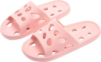 Generic Quick Drying Shower Slippers for Women Men,Anti-Slip Bathroom Slippers Swimming Pool Beach Sliders Lightweight Open-toe Travel-friendly Breathable Sho