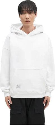 Alpha Industries Hoodies - Heren - Hoodies - Wit - M - Hoodies & sweatvesten