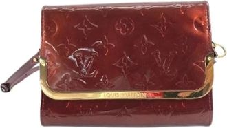 Louis Vuitton Tweedehands Canvas Louis Vuitton tassen - Dames - Vintage Mini Tas - Rood - ONE Size - Vintage