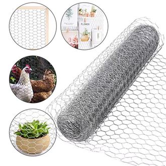 Trade Shop Trade Shop - Copy Of Rete Metallica Zincata 1.5x3mt Recinzione Protezione Alberi Giardino Animali 020250
