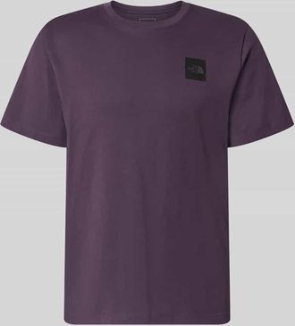 The North Face T-Shirt aus Baumwoll-Mix Modell EVOLUTION in Lila, Gr&ouml;&szlig;e XXL