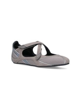 The Attico Womens Flat Shoes Grey