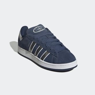 adidas Sneaker ADIDAS ORIGINALS CAMPUS 00S, Herren, Gr. 44,5, night indigo, matte silber, cloud wei&szlig;, Leder, Schuhe Sneaker
