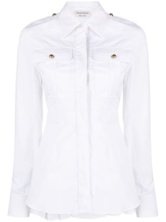 Alexander McQueen Organic cotton shirt