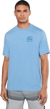 Hurley Hybrid Upf Short Sleeve Mens Swimwear Sets Skyline Heather : XL, Polyester/Spandex
