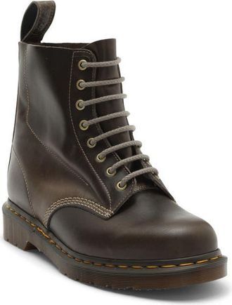 Dr. Martens 1460 Pascal Lace-Up Boot in Sepia Grey at Nordstrom, Size 12Us