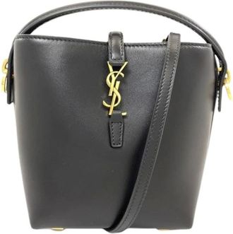 Saint Laurent Bolso Pre-owned de Cubo - Pre-owned - Mujer - Negro - ONE SIZE