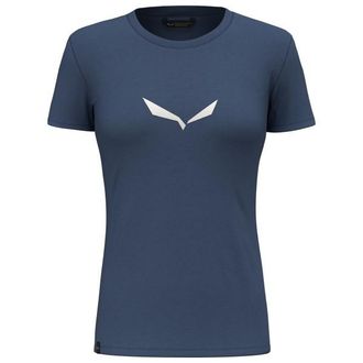 Salewa Solid Dri-Release S/S Tee T-Shirt f&uuml;r Damen | blau