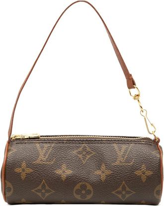 Louis Vuitton 1990-2010 Monogram Papillon Pochette handbag - Marrone