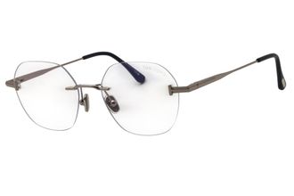 Tom Ford FT6126-B 014 Shiny Light Ruthenium 52mm