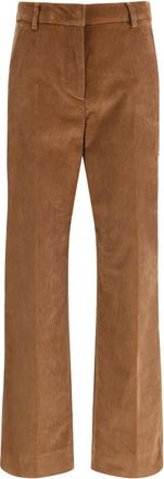 Max Mara Marruca ribfluwelen broek - Bruin